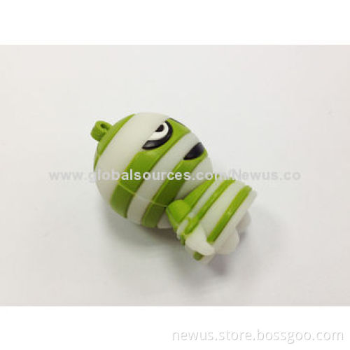 Halloween Mummy USB 2.0 Flash Drive, 2 to 32GB Capacity Range